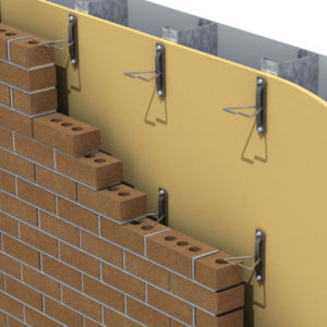 Anchoring systems for brick veneer walls